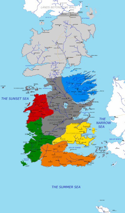 The Seven Kingdoms(Map by Ascalon): Thumbnail